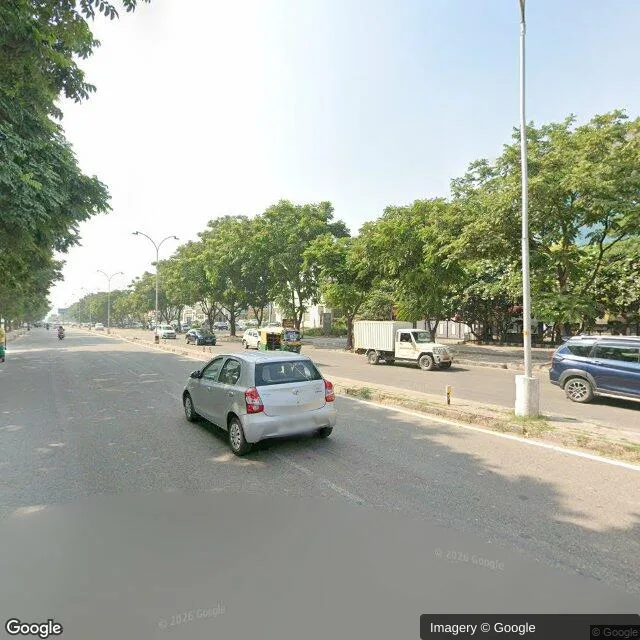 Bus Queue Shelter at Sector 67, SAS Nagar — outdoor advertising