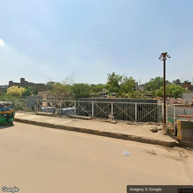 Hoarding at Anand Parbat, Delhi — outdoor advertising