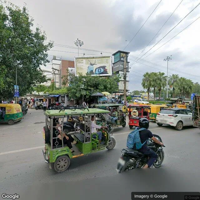 Hoarding at Subhash Nagar, Delhi — outdoor advertising