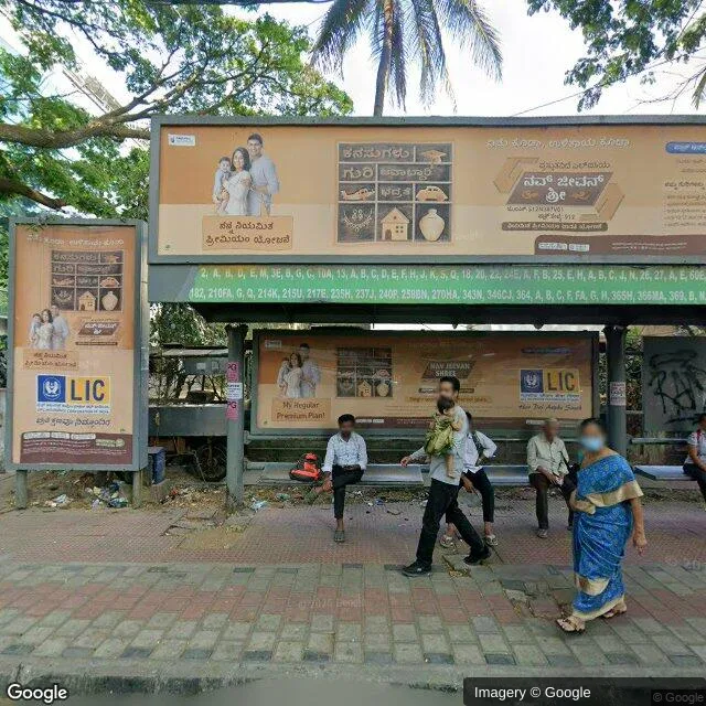 Bus Queue Shelter — Jayanagar, Bangalore — CupShup