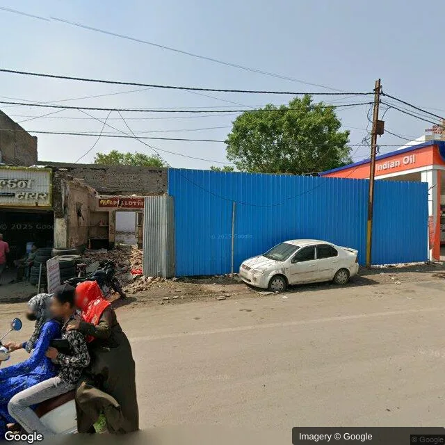 Hoarding at Malipura, Ujjain — outdoor advertising