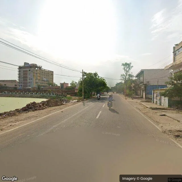Hoarding at Krishna Nagar, Bharatpur — outdoor advertising