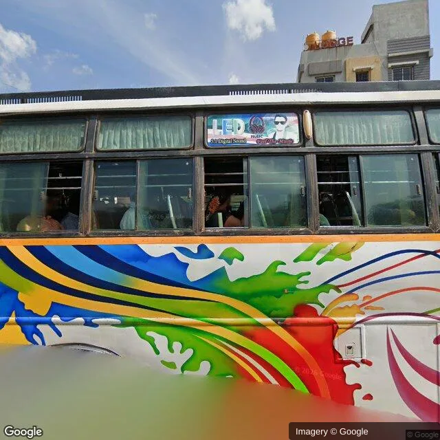 Hoarding at Cowl Bazaar, Ballari — outdoor advertising