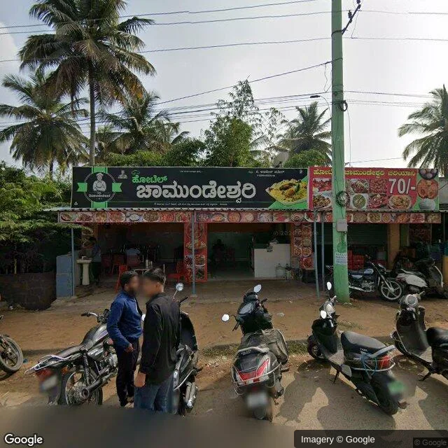 Hoarding at Niveditha Nagar,, Mysuru — outdoor advertising