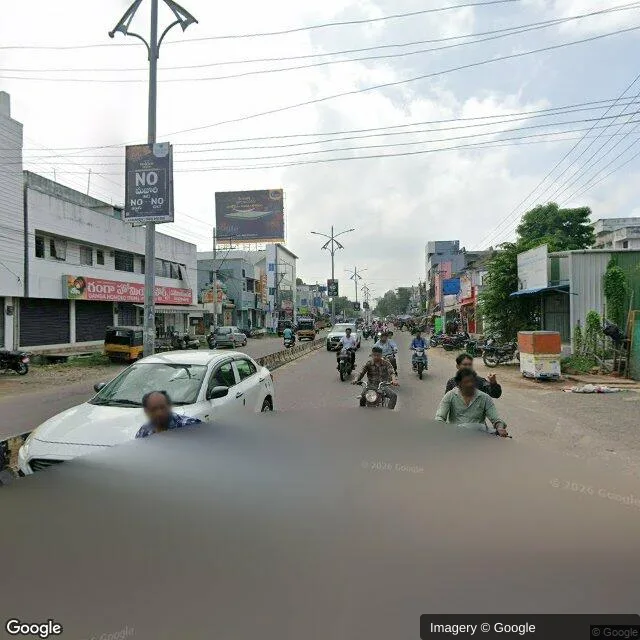 Hoarding at Surya Rao Peta, Kakinada — outdoor advertising
