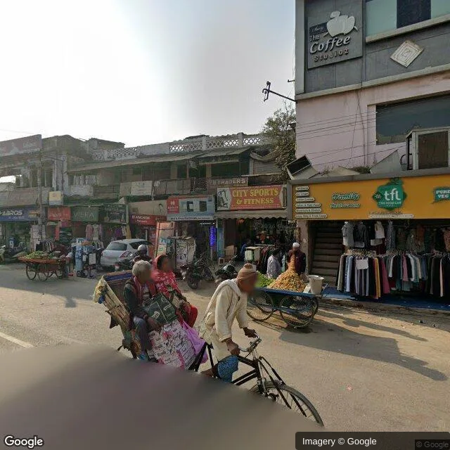 Hoarding at Golghar, Gorakhpur — outdoor advertising