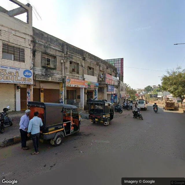 Hoarding at Nandi Colony,, Bidar — outdoor advertising