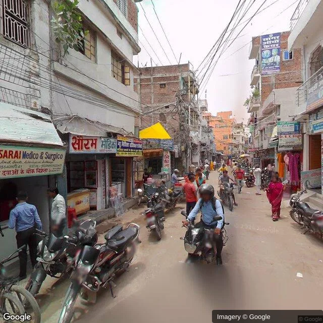 Hoarding at Laheriasarai, Darbhanga — outdoor advertising