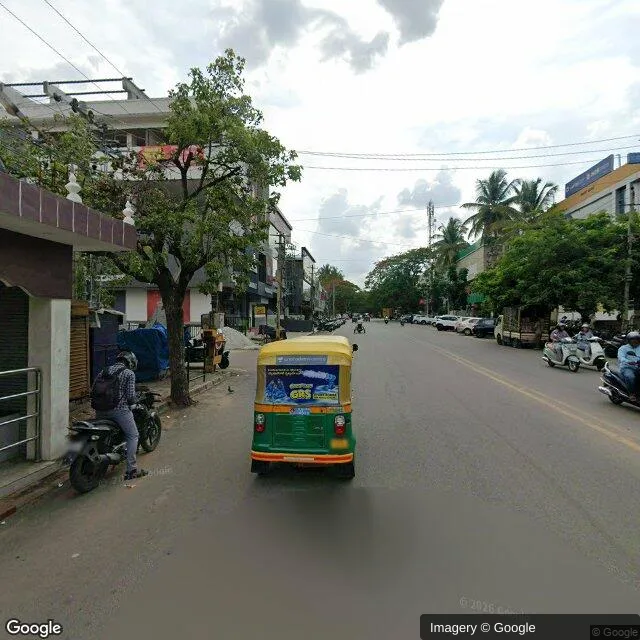 Bus Queue Shelter at Kuvempu Nagara, Mysuru — outdoor advertising