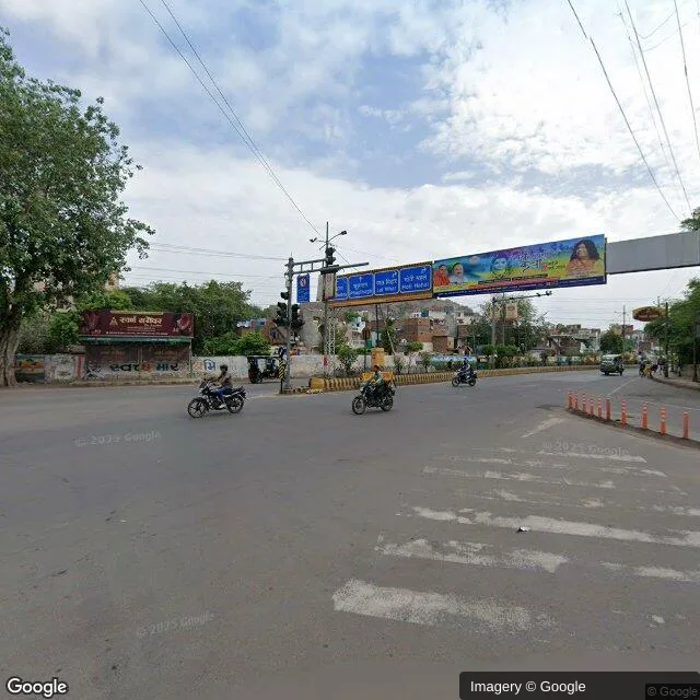 Hoarding at Nadi Gate,, Gwalior — outdoor advertising