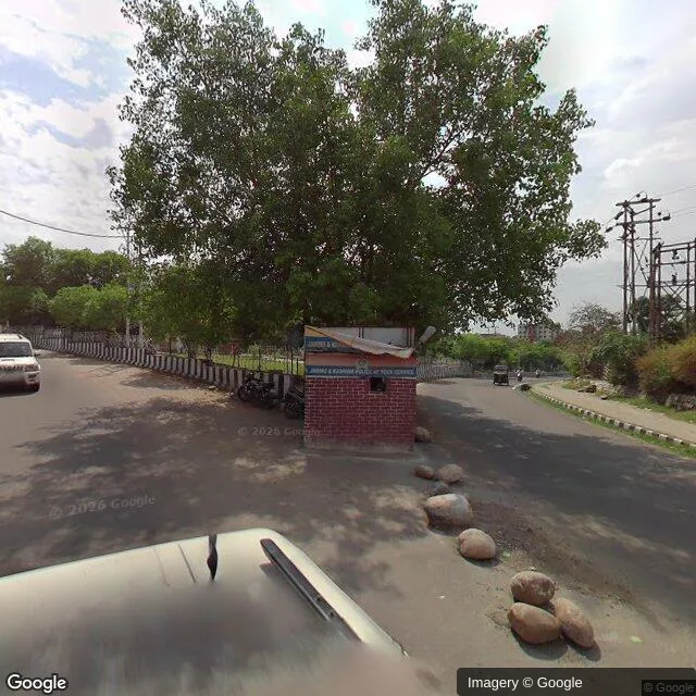Hoarding at Gujarbasti Jammu, Basti — outdoor advertising