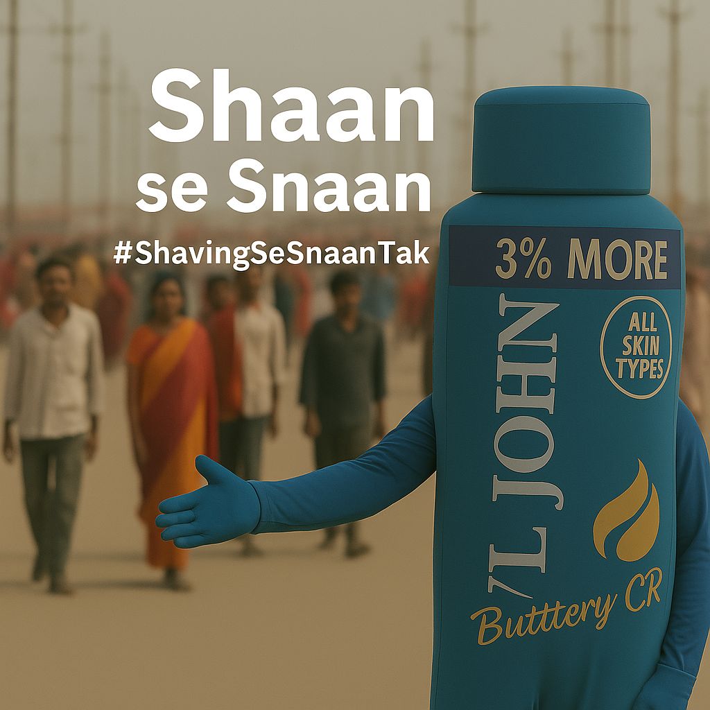 VI John - Shaving se Snan Tak campaign